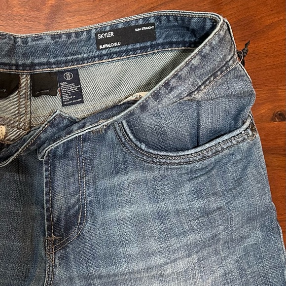 Men's Skyler Buffalo Blu Slim Straight Authentic Denim 32x32 - Picture 8 of 12